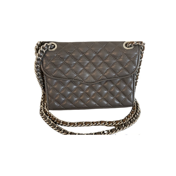 Rebecca Minkoff Bags Rebecca Minkoff Mini Quilted Affair Cross Body Bag Gunmetal Poshmark